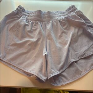 Women's Light Blue Shorts 4in